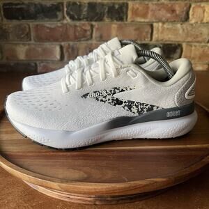 Brooks Ghost 16 Back White Camo Cushion Road Running Shoes Sneakers Women's 7